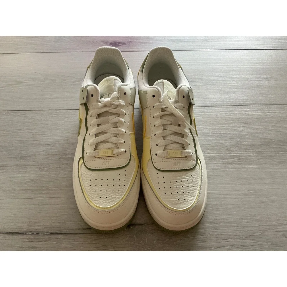 Nike Air Force 1 AF1 Shadow Women Size 10 Trainers Sail Oil Green New in Box‎